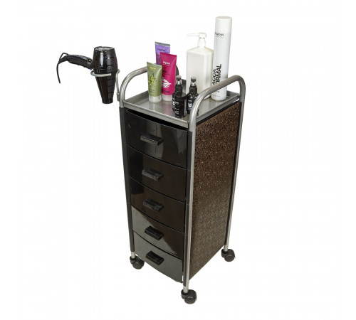 Тележка парикмахерская Глорис-02 Декор