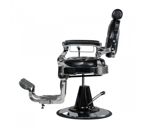 Кресло мужское барбер Ричард с каретной стяжкой