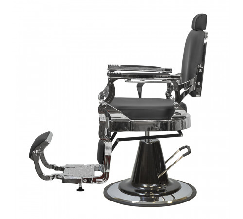 Кресло мужское барбер Стэнфорд черный матовый