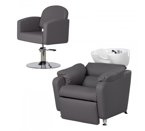 Парикмахерский комплект Амелия (кресло+мойка)