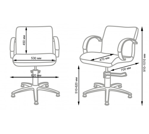 Кресло парикмахерское ЛОРД