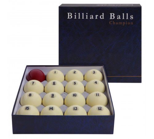 Шары Champion Pro Pyramid Ø 68 мм Красный Биток