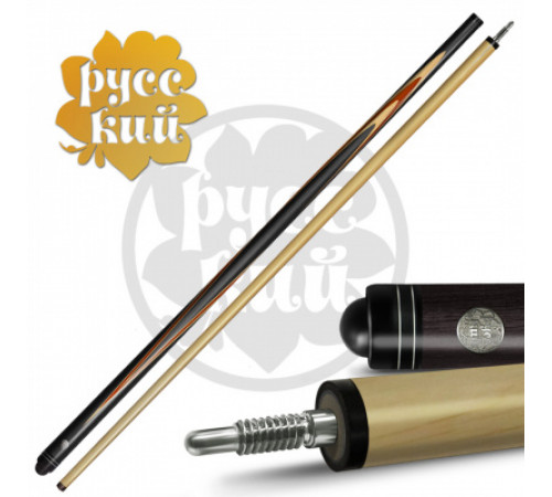 14-1-Р-П Кий "Практик 6 запилов" 2 РС, черный граб/падук(РК)