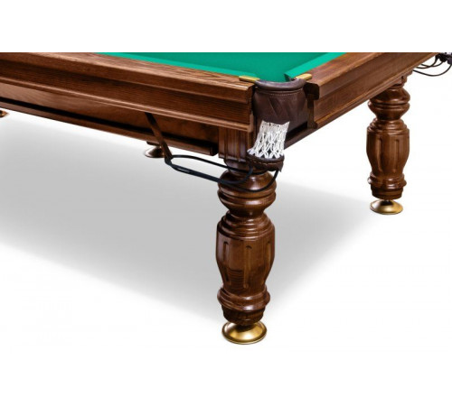 Стол / пирамида "Печора" (12 футов, 8 ног, 25мм камень) борта ясень