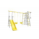Детский спортивный комплекс для дачи ROMANA Богатырь Плюс - 2 (желтый/серый)