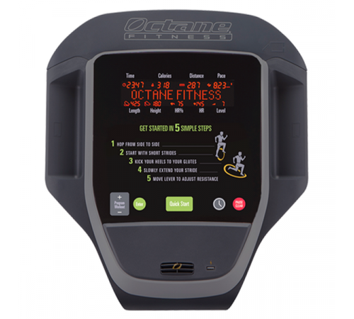 Горизонтальный эллиптический тренажер Octane XR6000 с консолью Standard