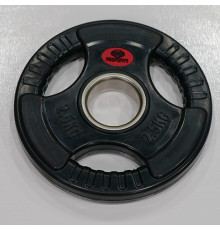 Диск треххватовый черный 2,5 кг, 51 мм