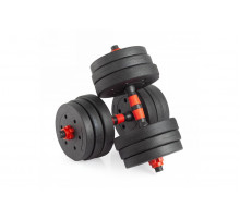 Гантели разборные с грифом, 20 кг. (2 шт. х 10 кг.) VictoryFit VF-DС200