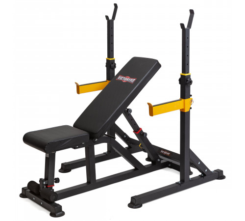 Силовая скамья и стойка для штанги VictoryFit VF-T25
