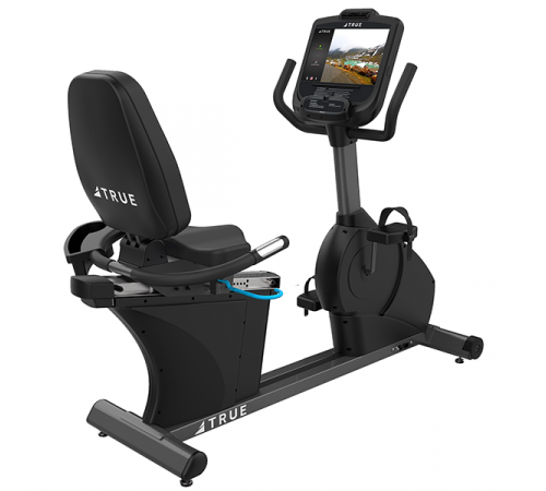 Велотренажер горизонтальный TRUE RC400 с консолью Emerge