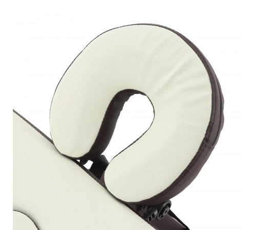 Массажный стол складной деревянный JF-AY01 2-х секционный (темная рама)