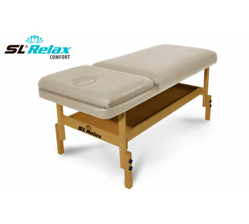 Массажный стол Relax Comfort бежевая кожа (№6)