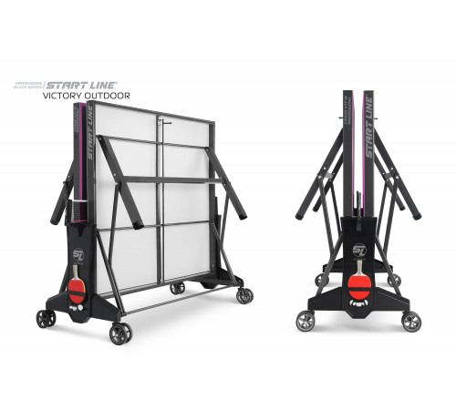 Стол теннисный VICTORY 6 Всепогодный Black