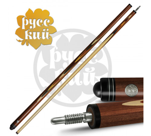 16-4-Р Кий "Классика 16-запилов" 2 РС, Попугай, ятоба/амарант/черн.граб/желт.граб(РК)