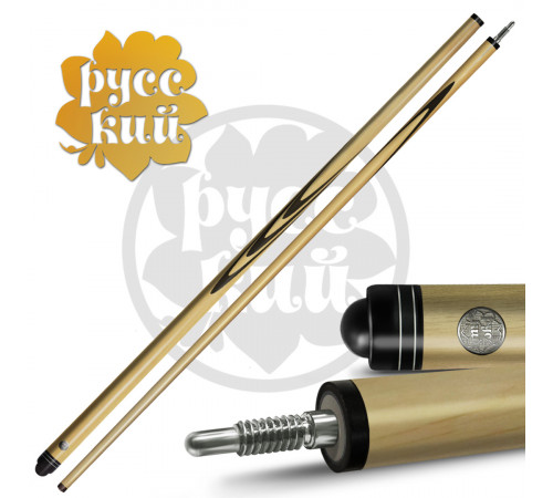 16-3-ПУЛ Кий "Классика 6-запилов" 2 РС, черн.граб/граб(РК)