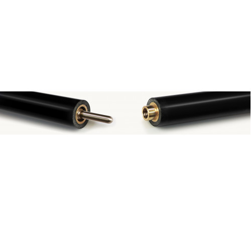 Кий Топаз, черный граб/граб, 14-запилов, 2PC(ЯК)