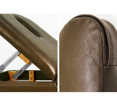 Массажный стол Relax Comfort коричневая кожа (№6)