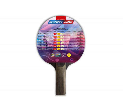 Теннисная ракетка Start line Level 400 New (прямая) 12503