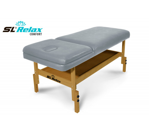 Массажный стол Relax Comfort серая кожа (№6)