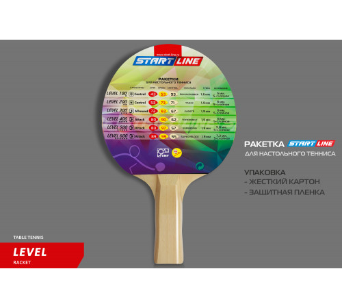Теннисная ракетка Start line Level 100 New (анатомическая) 12201
