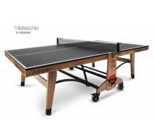 Стол теннисный X-dream ФС (Дуб натуральный(natur-wood), ЛДСП Графит)