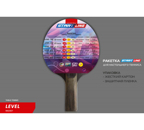 Теннисная ракетка Start line Level 400 New (прямая) 12503
