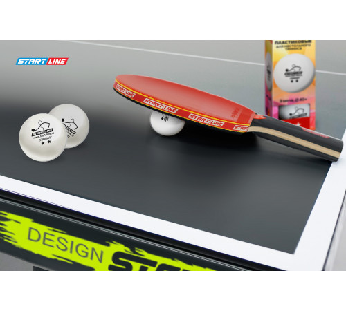 Мячи Start line Standart 2* New (3 шт, бел.)